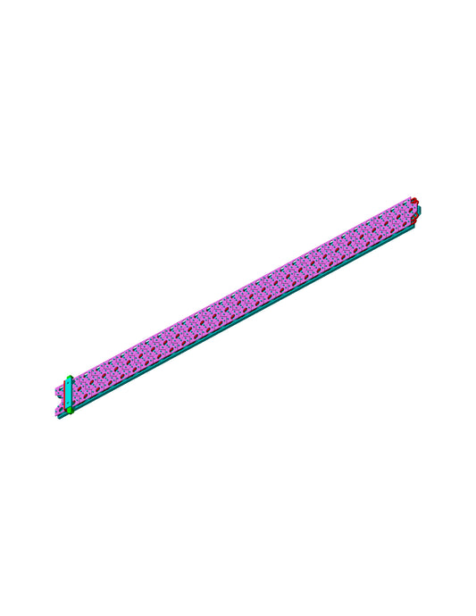 Three line daimond set with lock bracelet CAD FILE