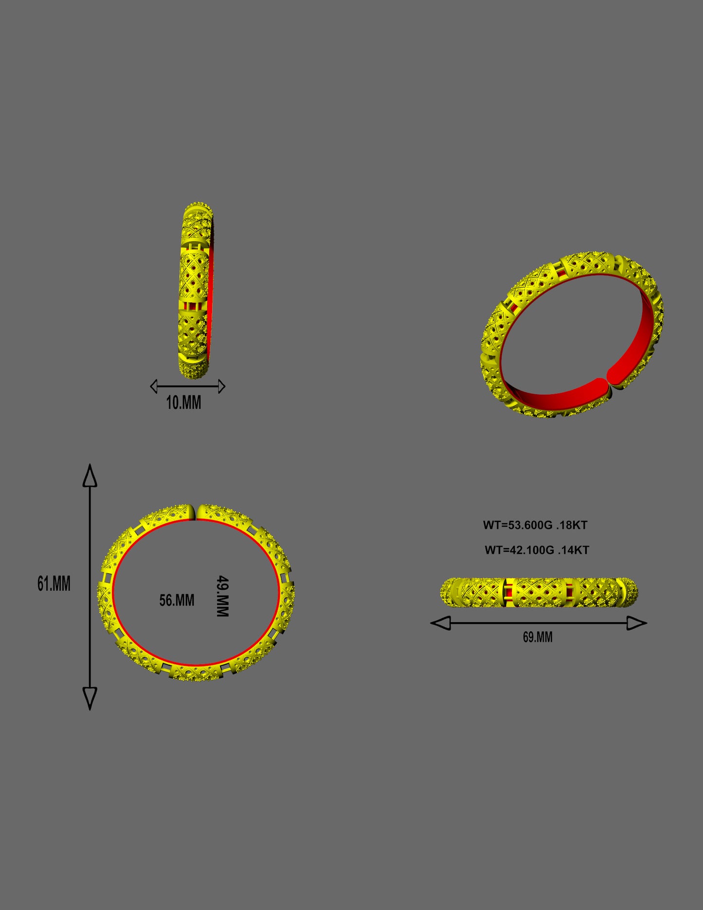 Product Name: Royal Heritage Filigree Bangle
Company CAD file Name: Jewelrycrafto