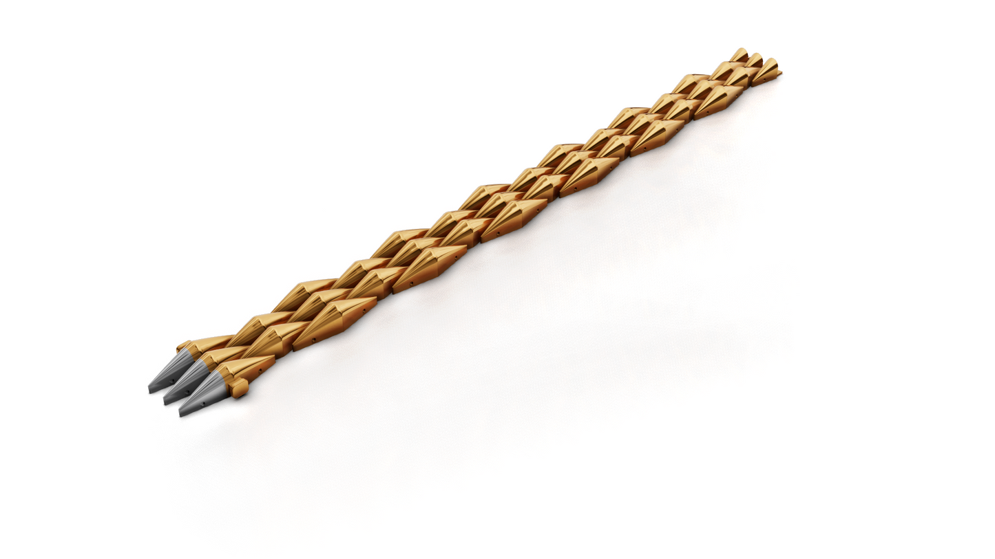 Lock square link Bracelet CAD FILE