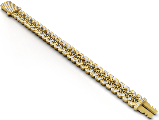 Flexible lock mechanism bracelet CAD FILE