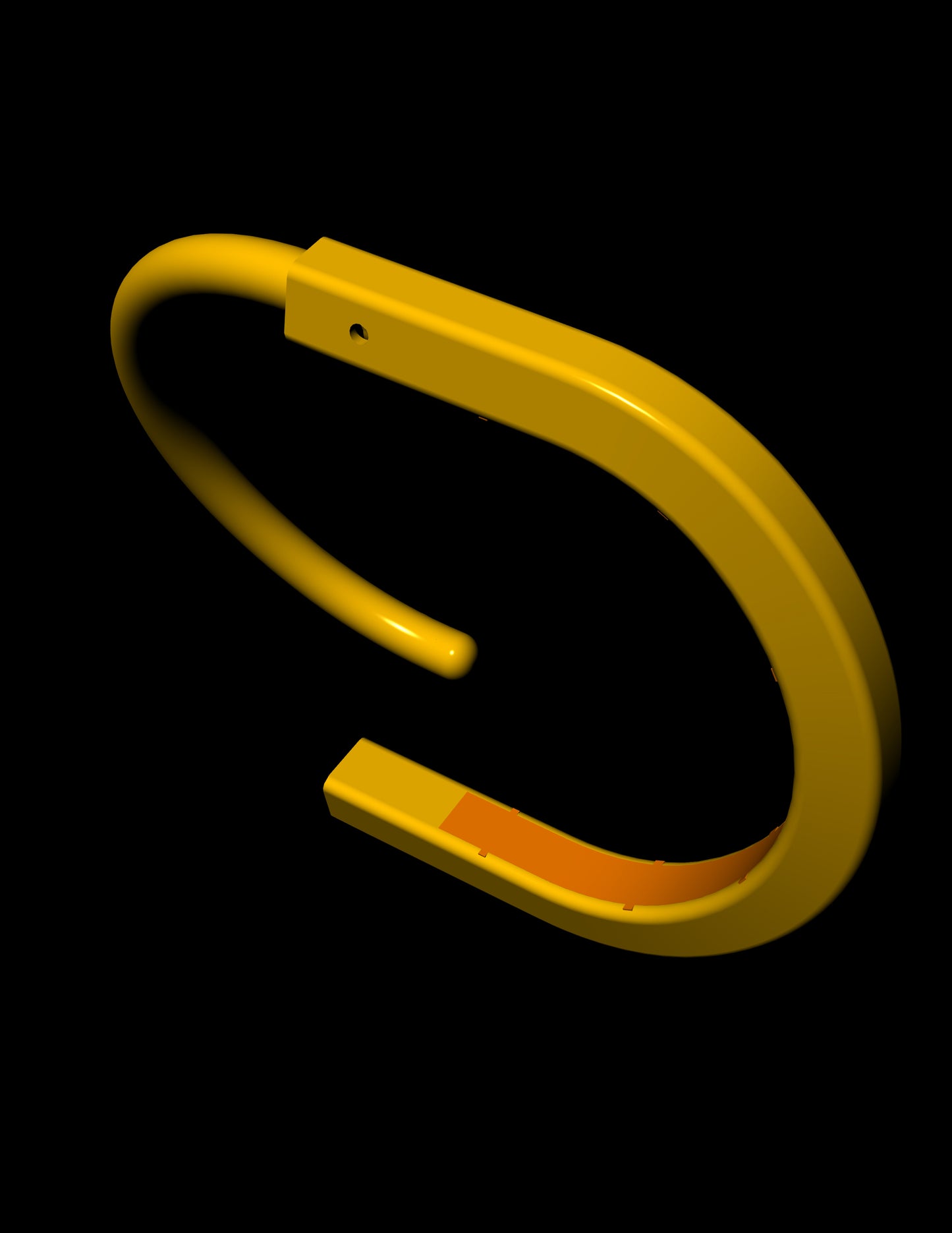 Tiffany lock without stone with original lock mechanism CAD file 3dm