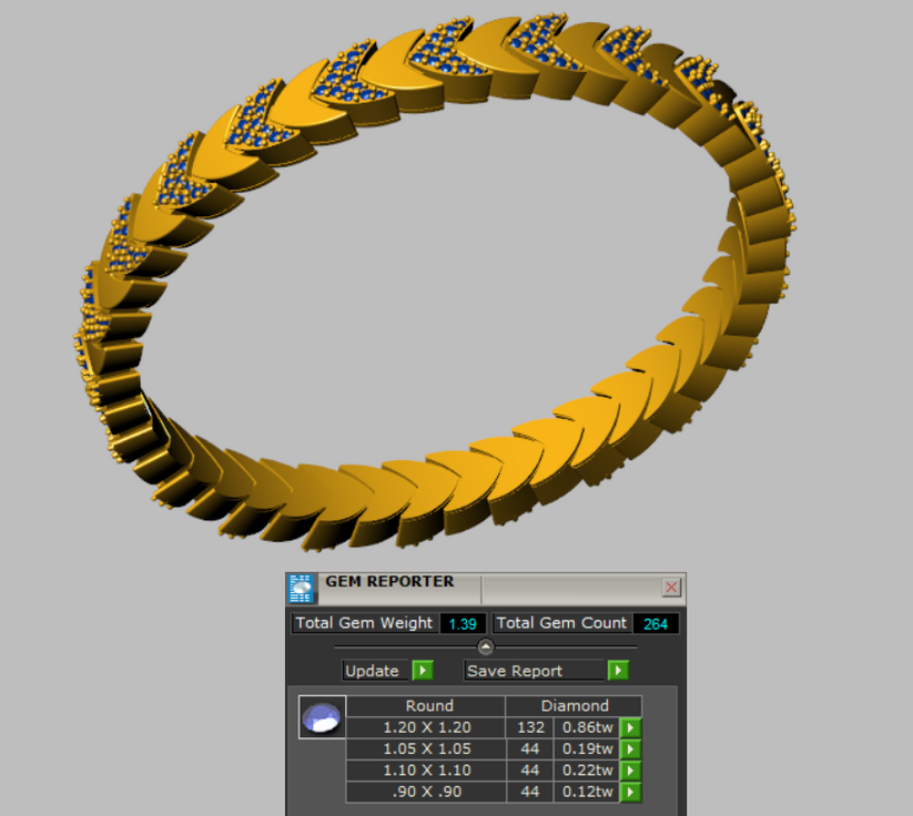 Stretchable Bracelet CAD File Design with Hidden Spring Mechanism ...