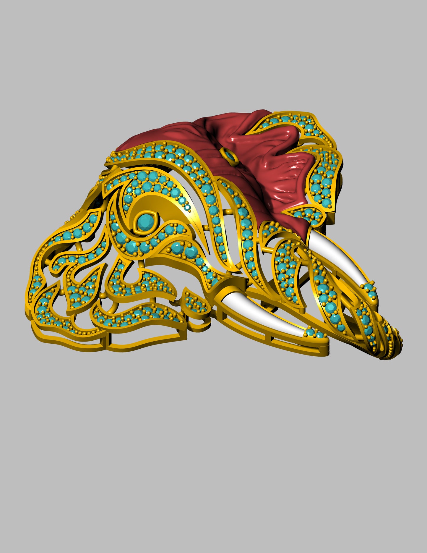 Elephant Earthline Pendant