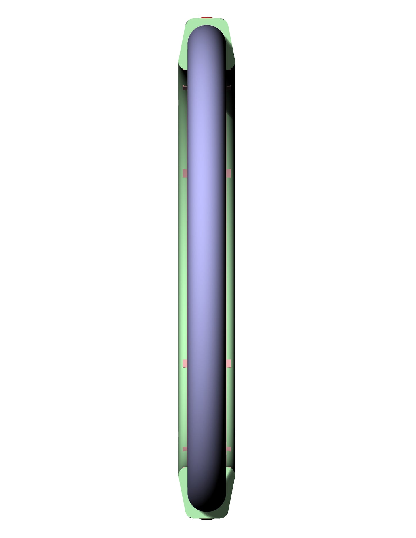 Curve Lock Diamond Bracelet CAD FILE