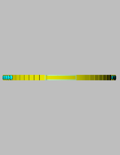Diamond Band Bracelet 3.0 mm Round  CAD FILE