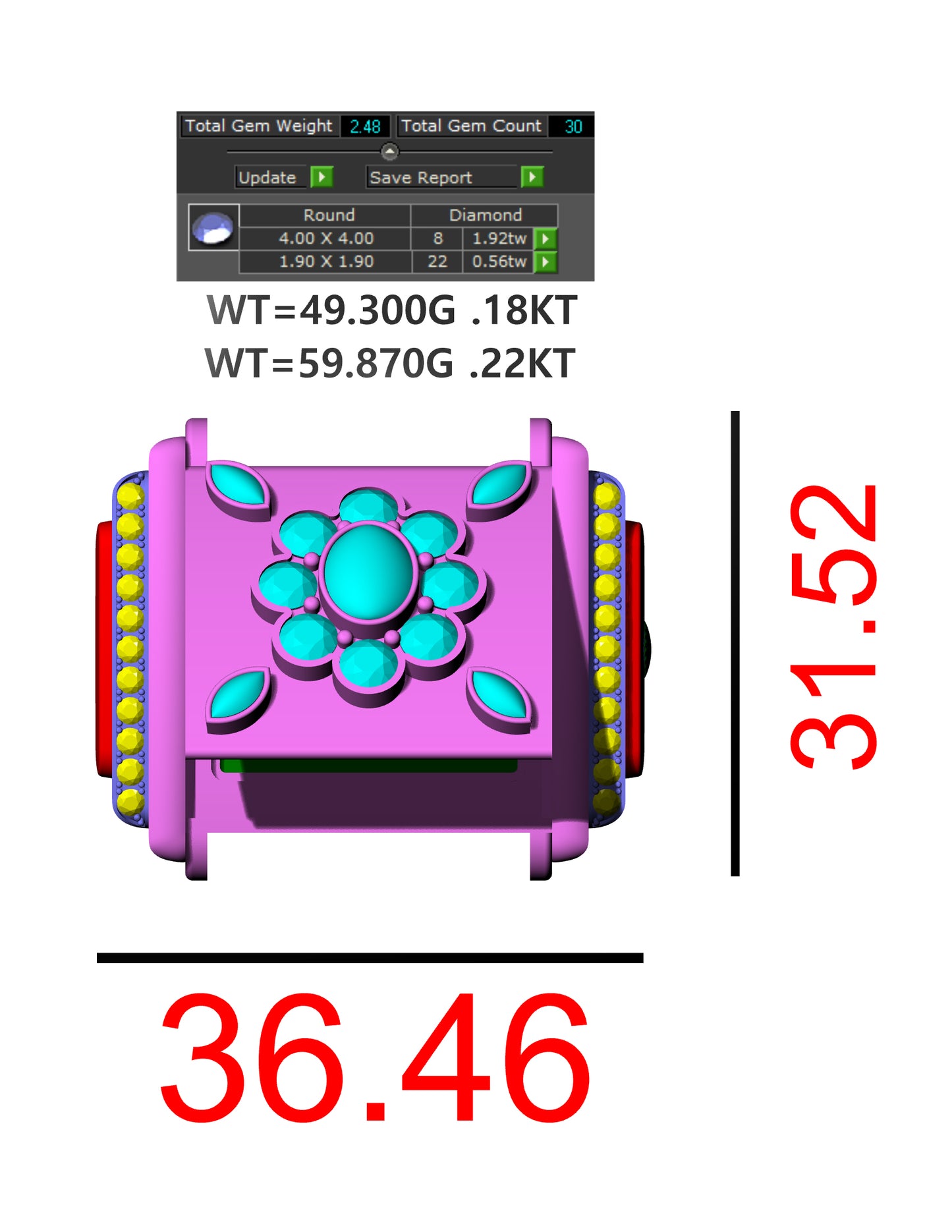 Hidden watch mechanism CAD FILE