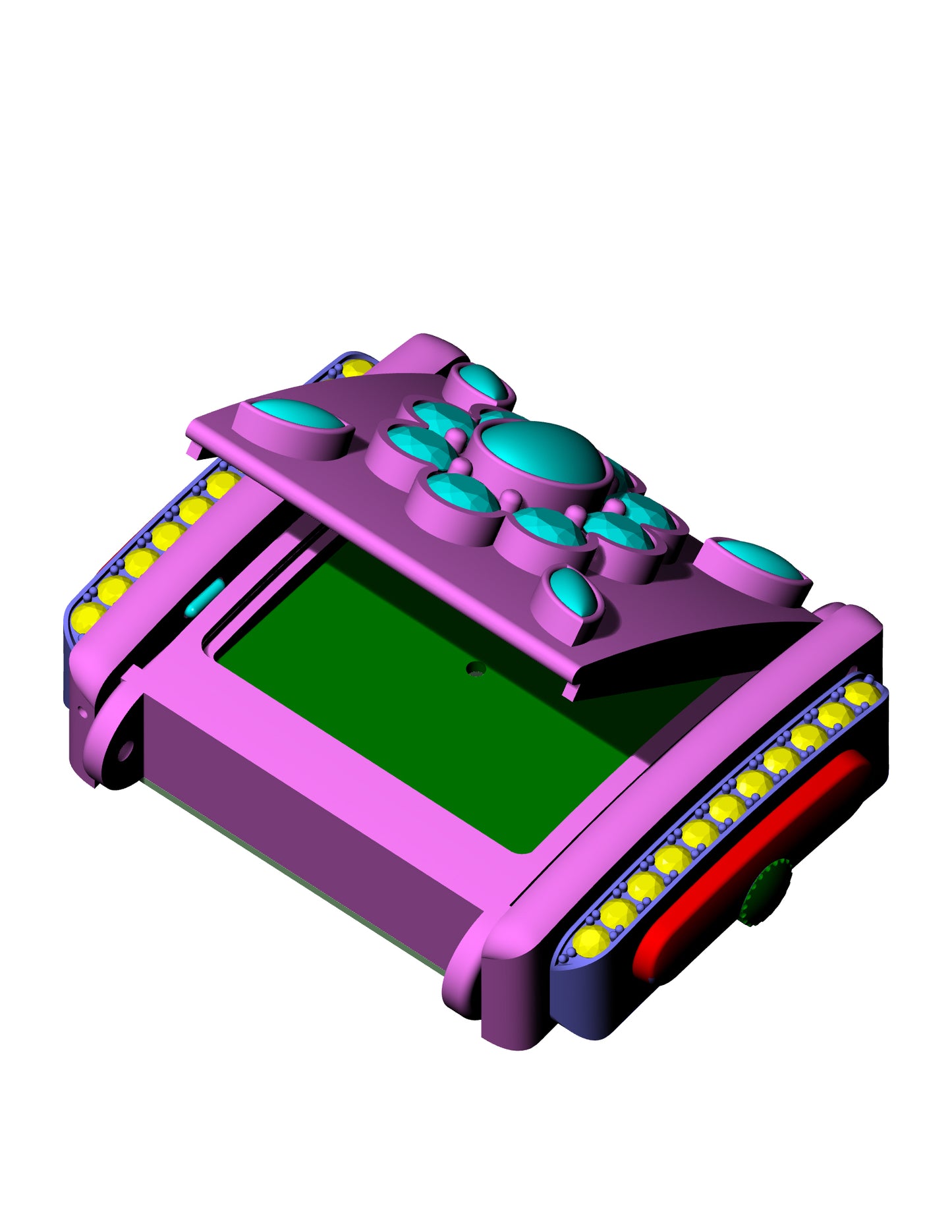 Hidden watch mechanism CAD FILE