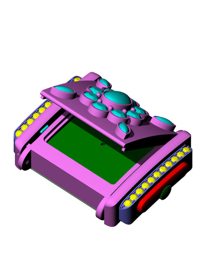 Hidden watch mechanism CAD FILE