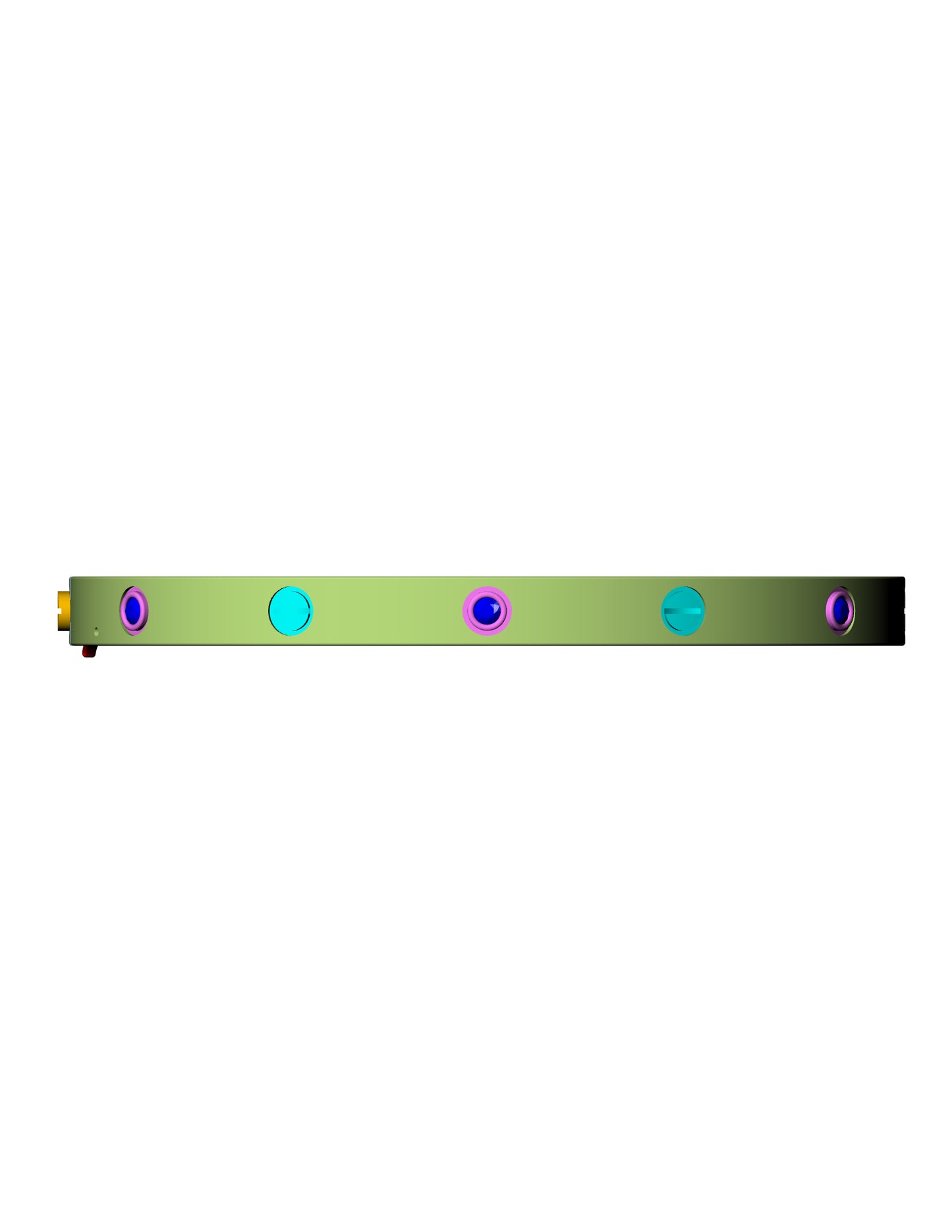 Screw & daimond claps bracelet CAD FILE