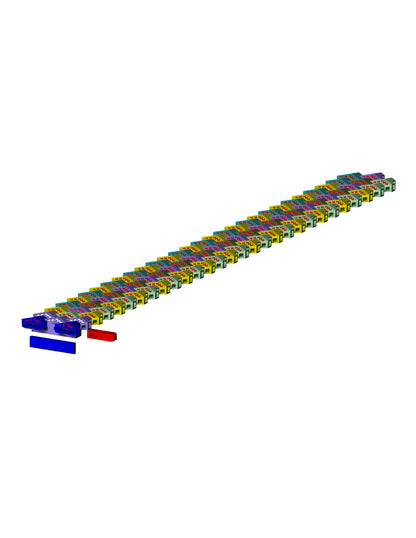 MDTC Bracelet CAD file 3DM file STL file with original lock mechanism