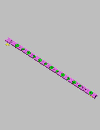 Monogram Link Bracelet Lock Mechanism CAD FILE