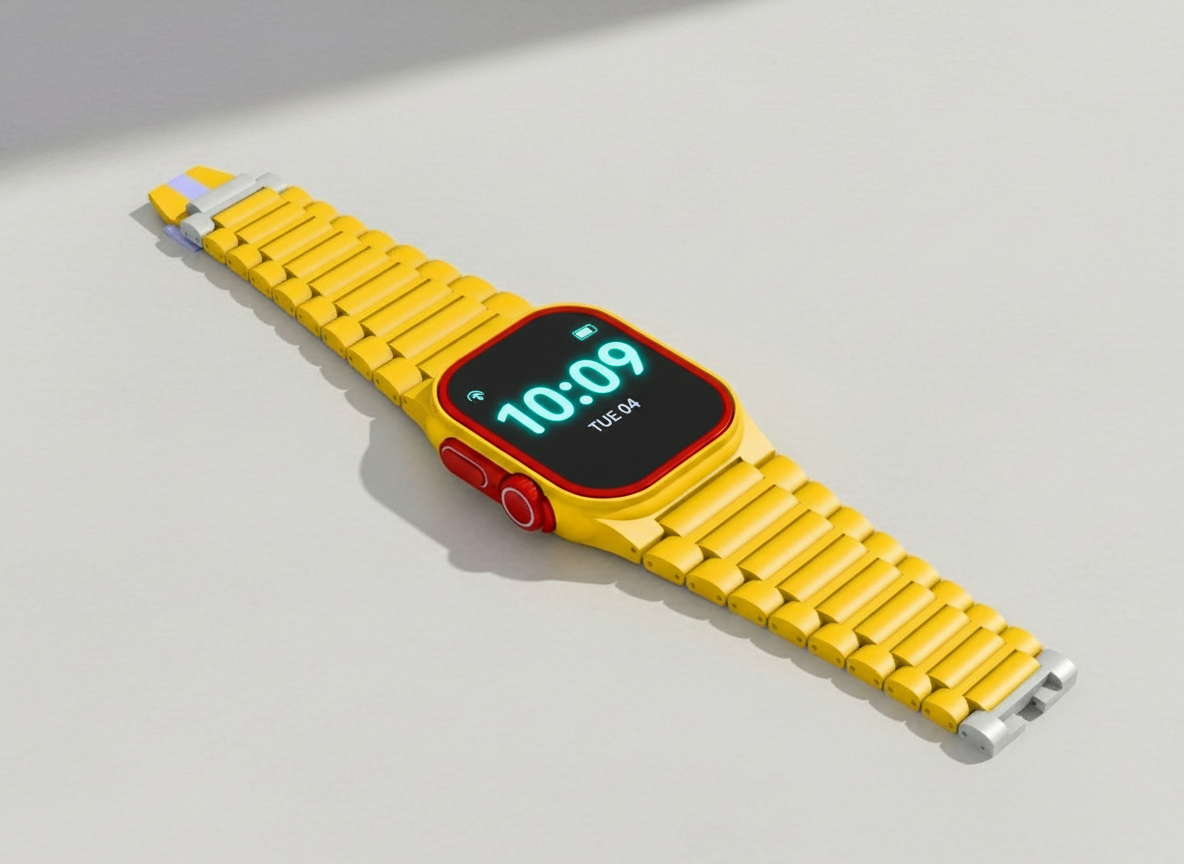 Luxury Metal Wristband with Locking Mechanism cad