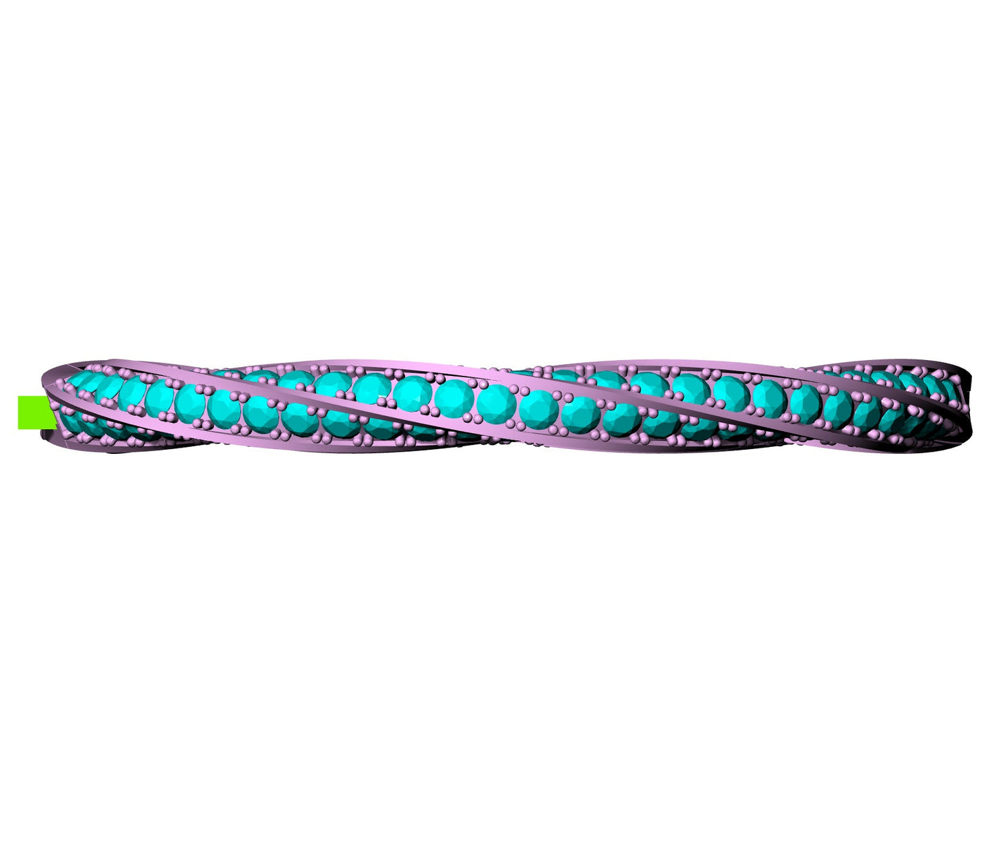 Nature Twist Bracelet CAD FILE