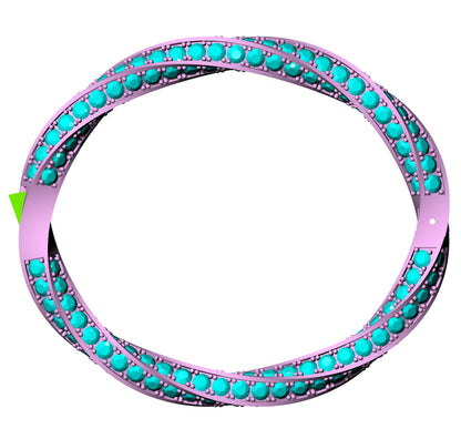 Nature Twist Bracelet CAD FILE