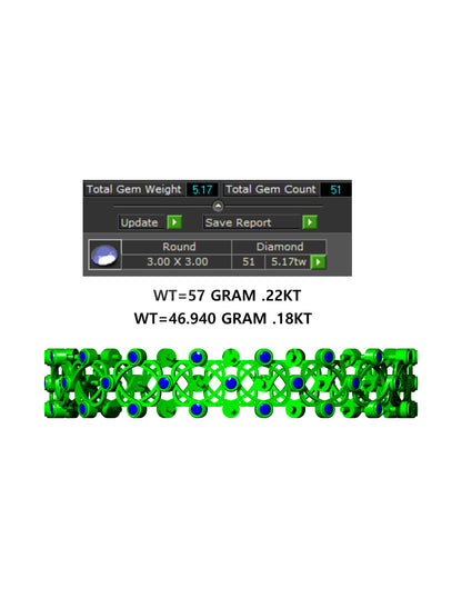 Free size ring and bracelet CAD FILE