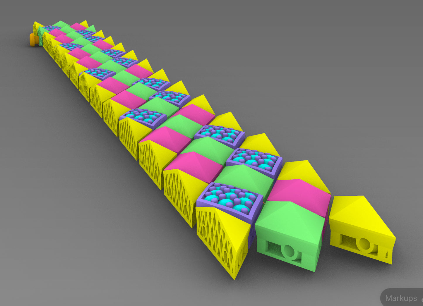 CarpetWoven Texture Bracelet CAD