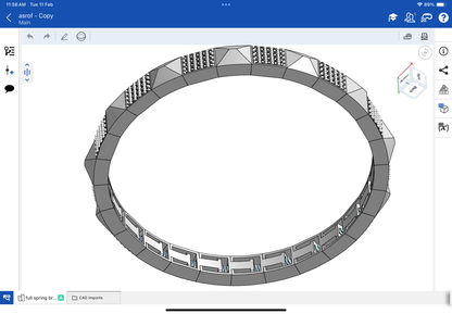 Stretchable bracelet CAD file 3DM file