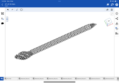Bulgari serpenti bracelet and ring CAD file only STL