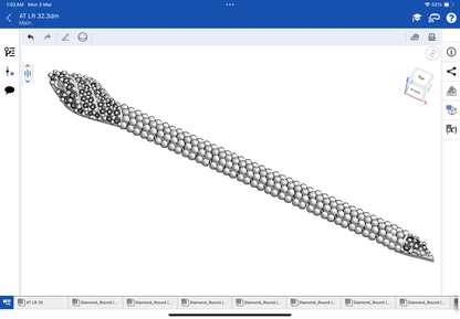 Bulgari serpenti bracelet and ring CAD file only STL