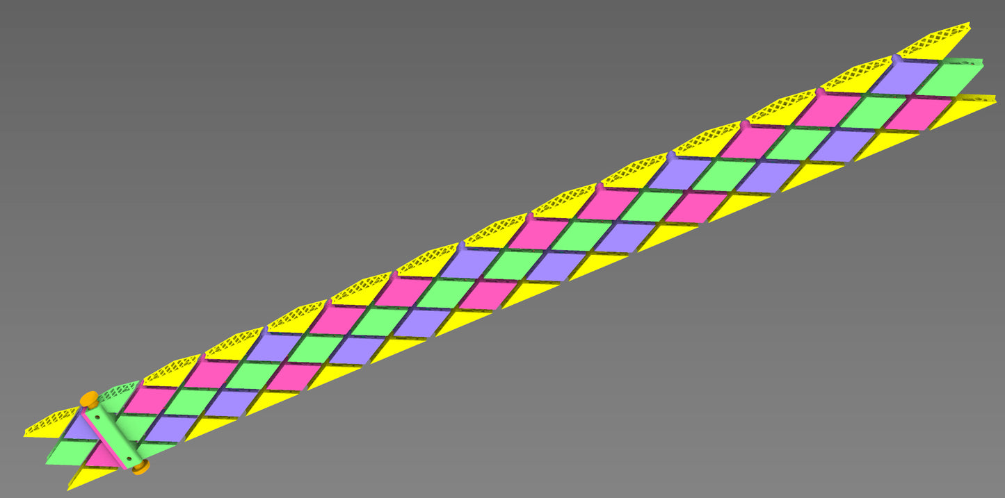 CarpetWoven Texture Bracelet CAD