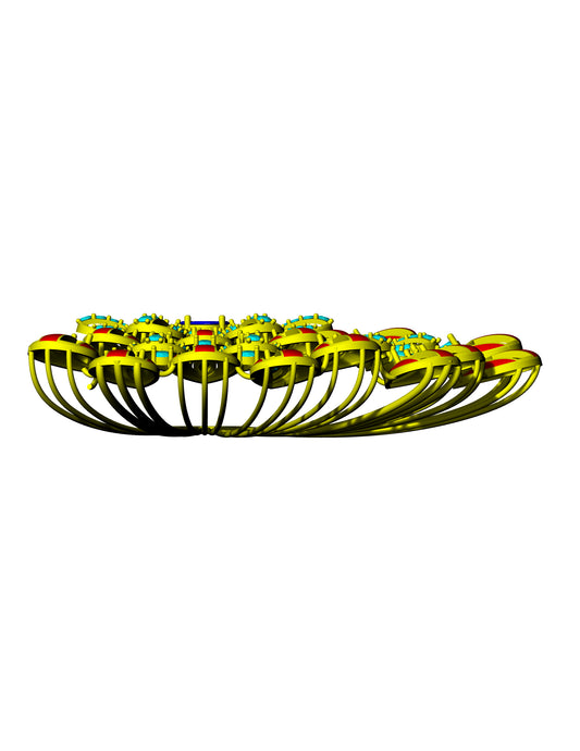 Peacock Inspired Pendant CAD FILE