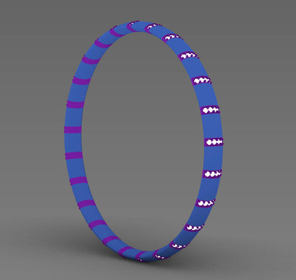 spring bracelet CAD file 3dm file