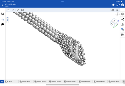 Bulgari serpenti bracelet and ring CAD file only STL