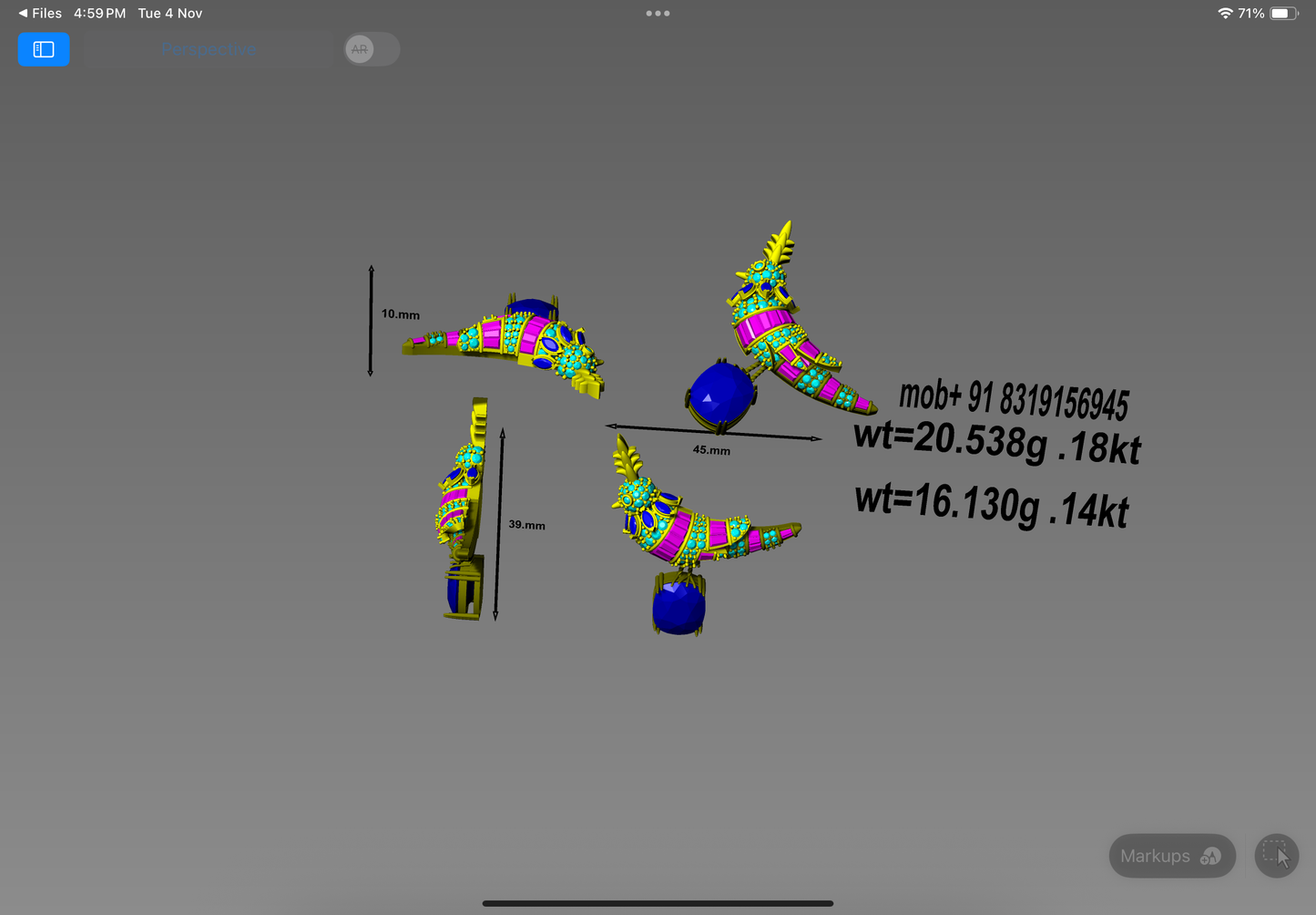 Majestic Bird Pendant