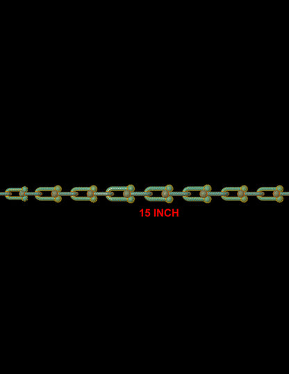 Tiffany Inspired Hardware Necklace CAD Bold Link Design
