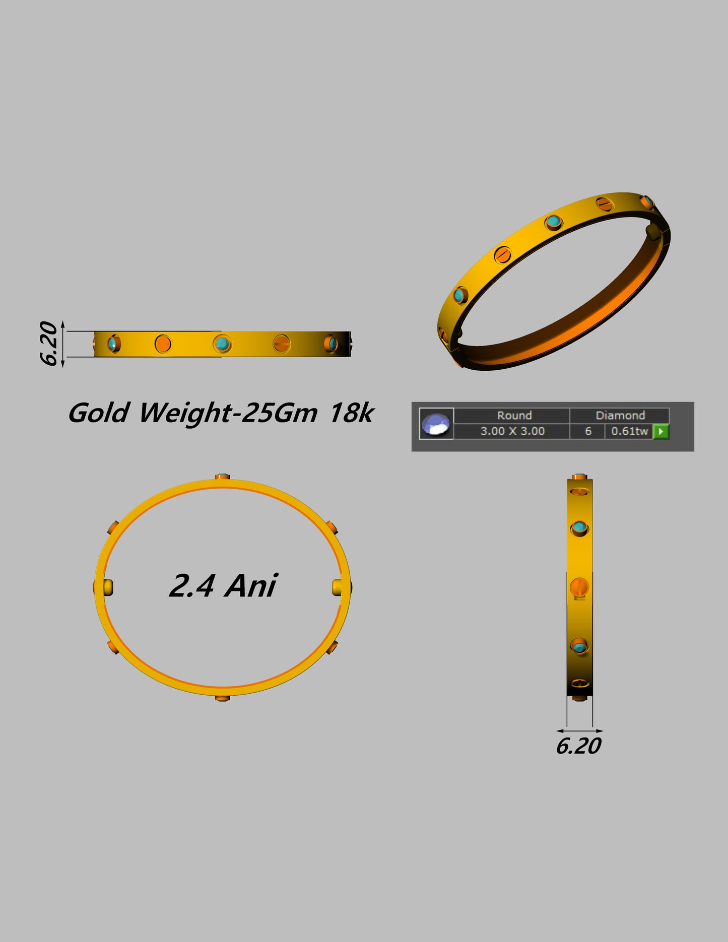 Luxury Iconic Jewelry CAD File Collection – Screw, Nail, Panther, Love & Hardware Styles