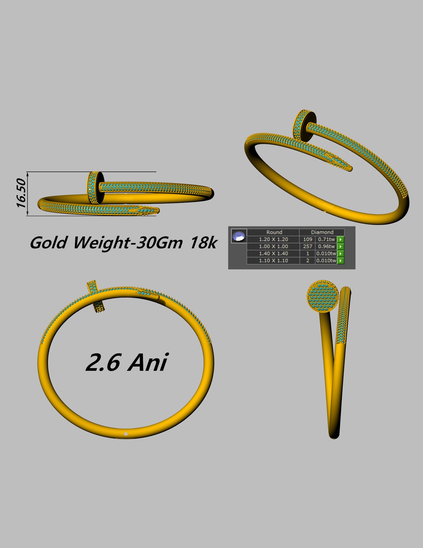 Luxury Iconic Jewelry CAD File Collection – Screw, Nail, Panther, Love & Hardware Styles