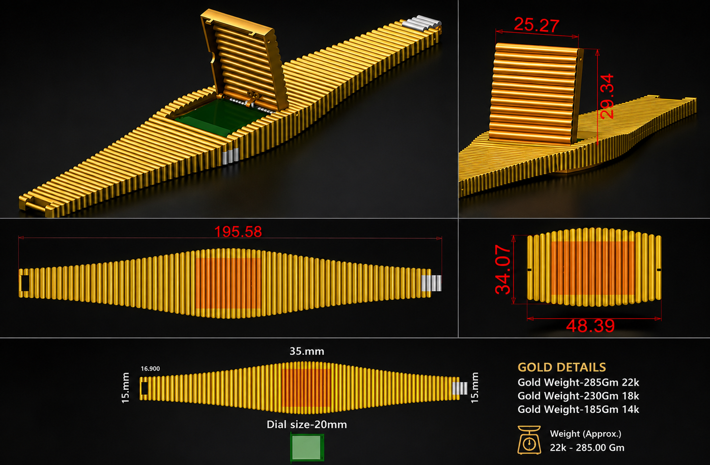 Branded watch collection bulk  STL & 3DM CAD FILE