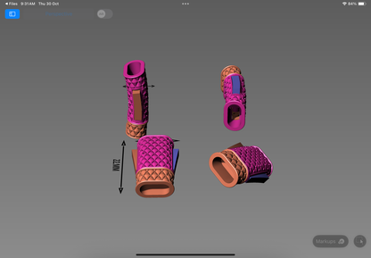 Textured Cylinder Lock CAD Design | Premium Jewelry Lock Model