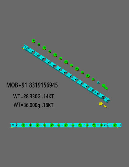 Signature Pattern Bracelet  CAD