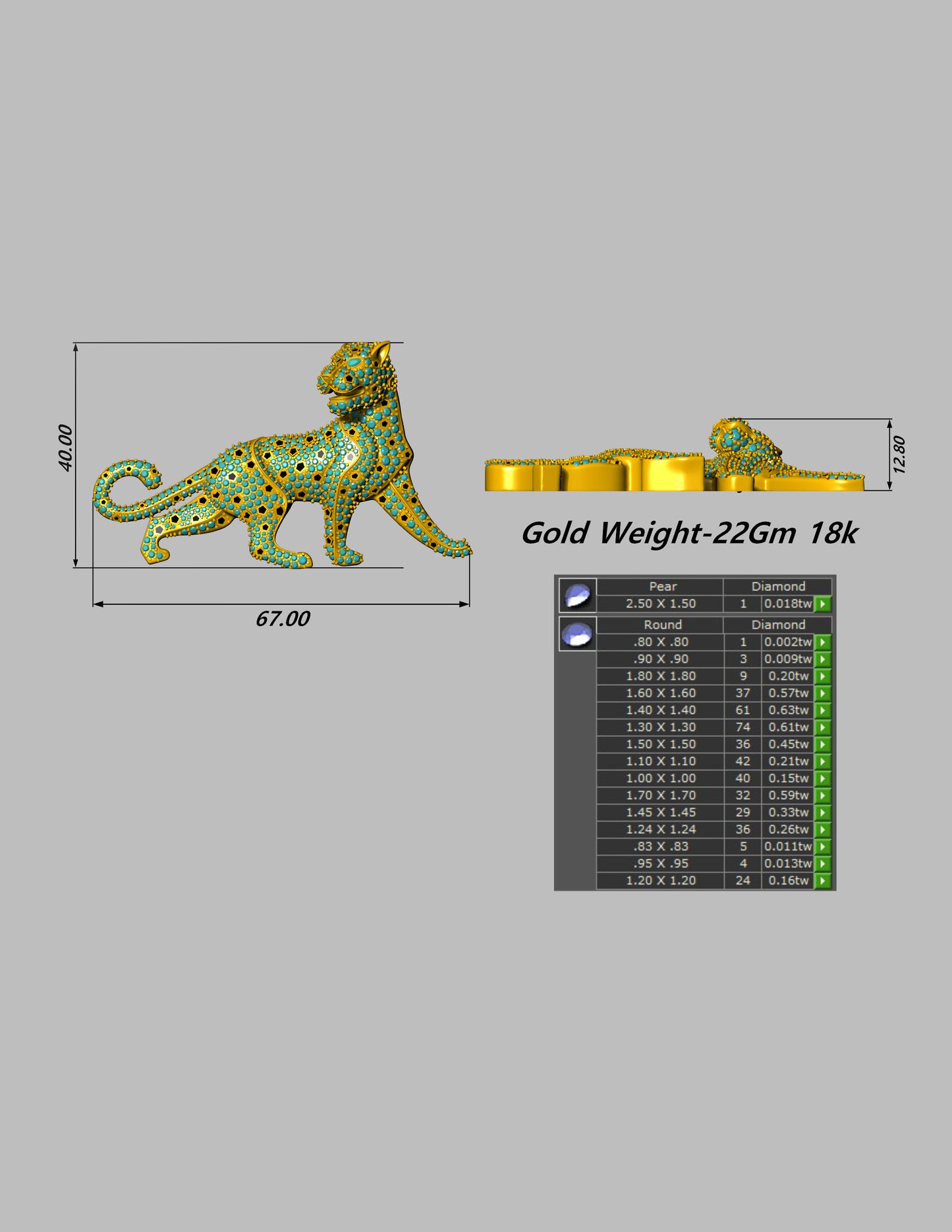 Luxury Iconic Jewelry CAD File Collection – Screw, Nail, Panther, Love & Hardware Styles