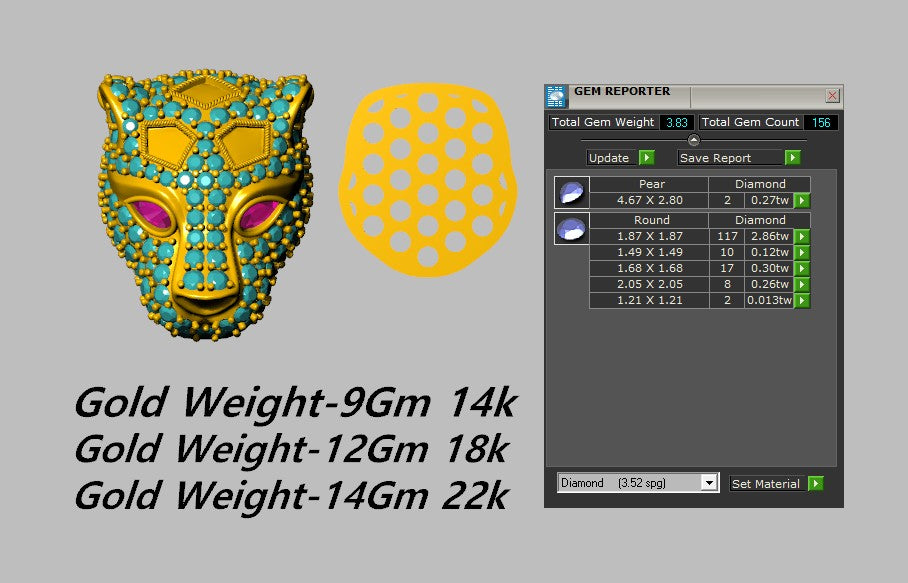 Luxury Iconic Jewelry CAD File Collection – Screw, Nail, Panther, Love & Hardware Styles