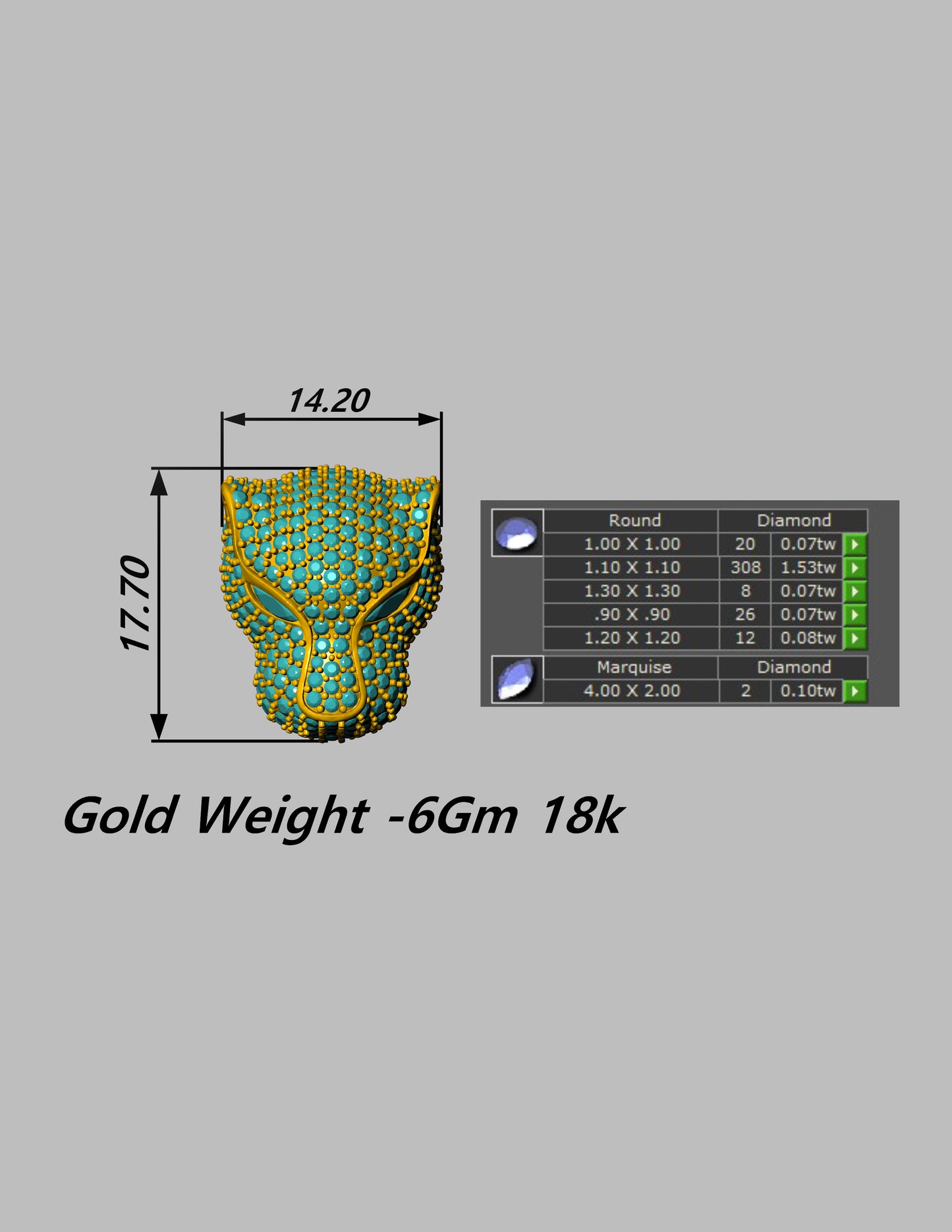 Luxury Iconic Jewelry CAD File Collection – Screw, Nail, Panther, Love & Hardware Styles