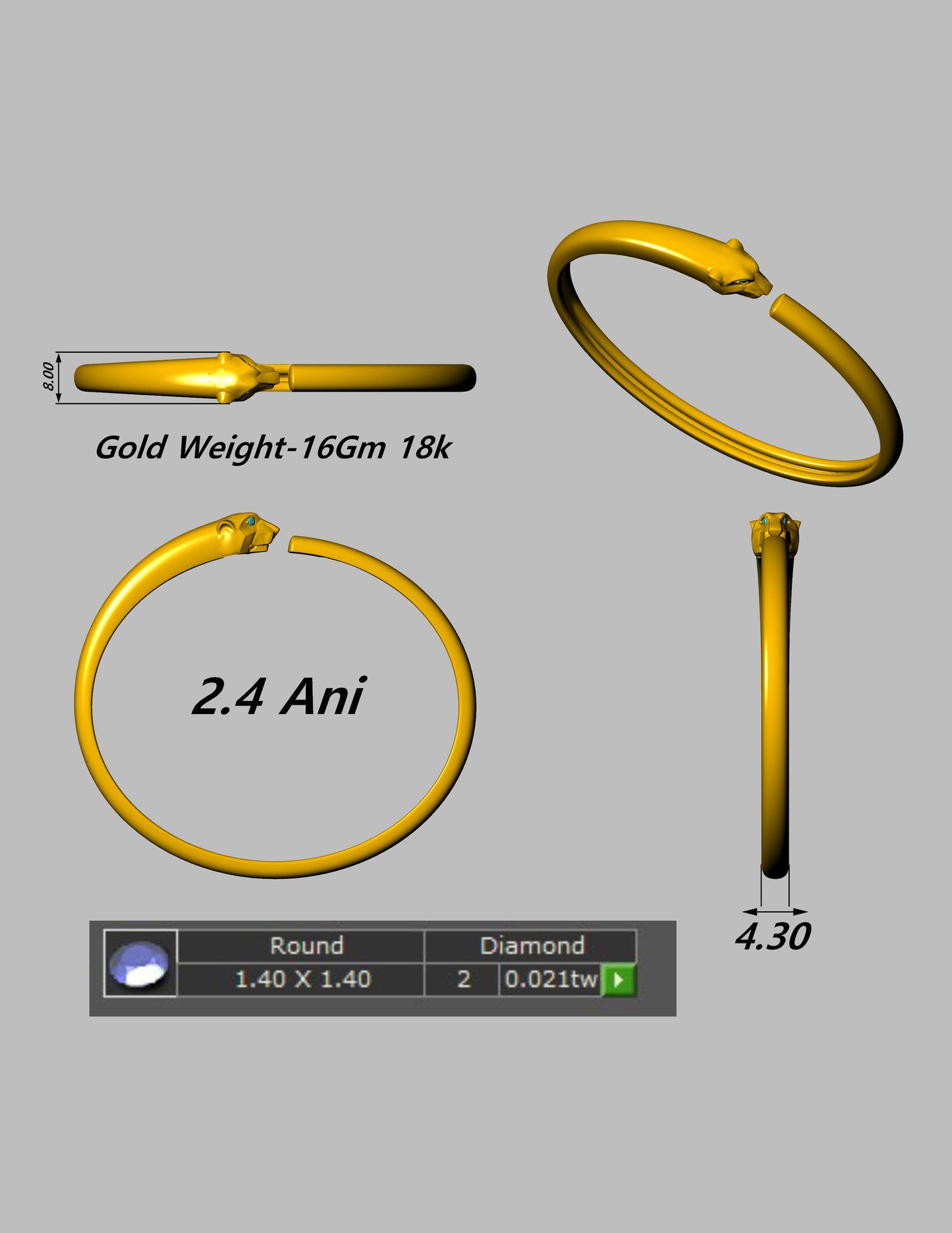 Luxury Iconic Jewelry CAD File Collection – Screw, Nail, Panther, Love & Hardware Styles