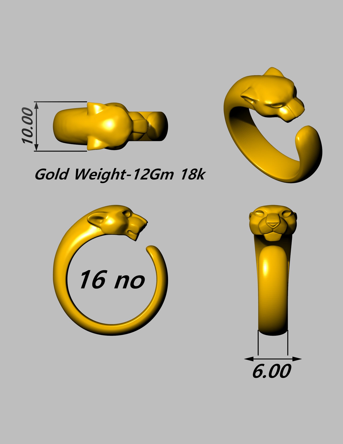 Luxury Iconic Jewelry CAD File Collection – Screw, Nail, Panther, Love & Hardware Styles