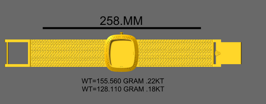 Watch Case & Strap CAD FILE