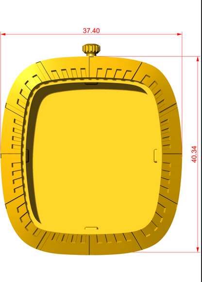 Watch Case & Strap CAD FILE