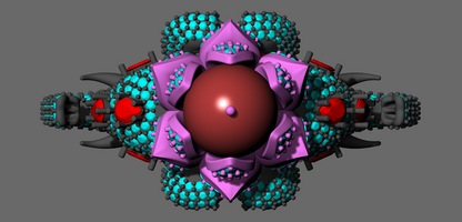 Twin Elephant Head Daimond Set Ring CAD FILE