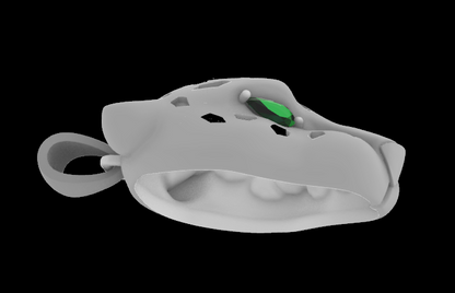 Panther Head Pendant  CAD File