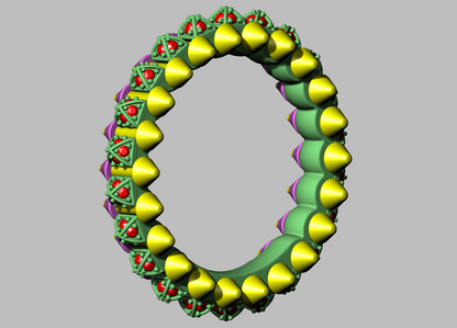 Micro daimond Set Ring  CAD FILE
