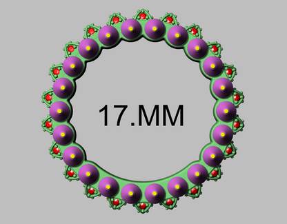 Micro daimond Set Ring  CAD FILE