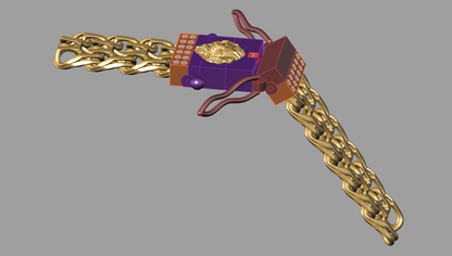 Lion Head lock Mechanism Bracelet  CAD FILE