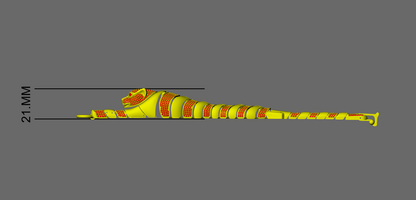 Panther Daimond Set Mechanism Bracelet  CAD FILE