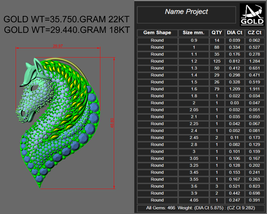 New Brooches collection bulk CAD FILE'S