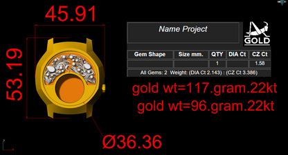 Branded watch collection bulk  STL & 3DM CAD FILE