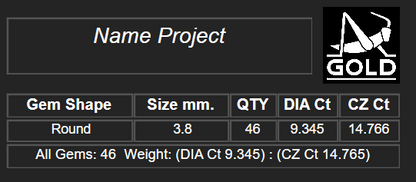 Diamond Tennis Spring BraceletCAD FILE